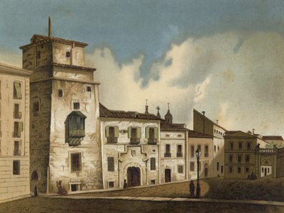 Maison où François Ier de France fut emprisonné, Madrid, 1525-1526 - Spanish School