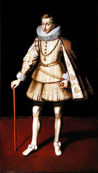 Infante Carlos, frère de Philippe IV - Spanish School