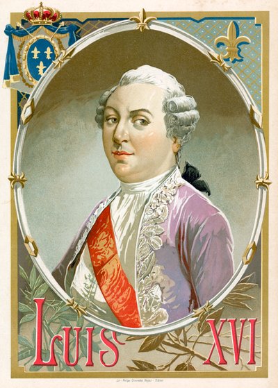 Roi Louis XVI de France - Spanish School