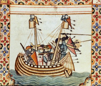 Les croisés en route pour assiéger une forteresse sarrasine Détail d