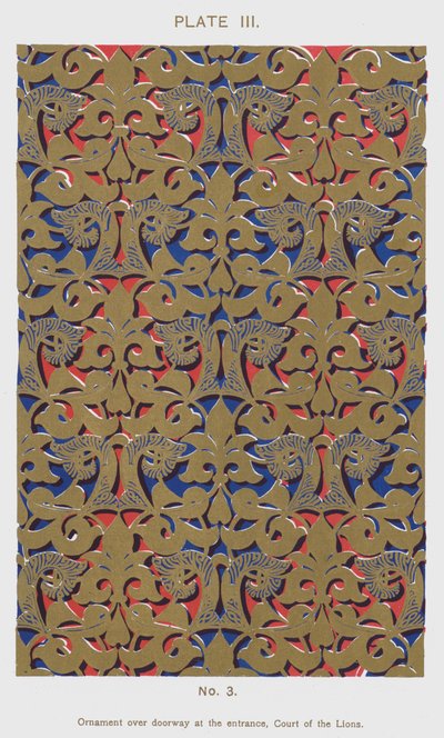 Ornement au-dessus de la porte d