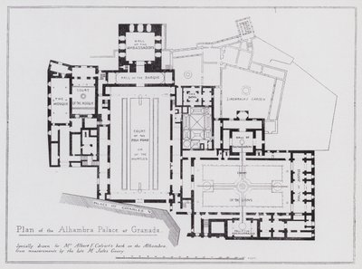 Plan du Palais de l