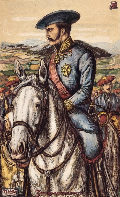 Portrait de Tomas Zumalacarregui (1788-1835), militaire de l