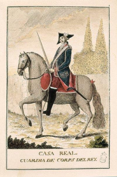 Garde royale à cheval - Spanish School