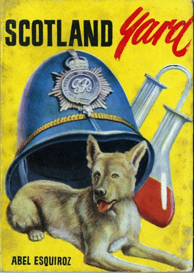 Scotland Yard, par Abel Esquiroz, édition à destination pédagogique et populaire. Couverture, 20e siècle - Spanish School