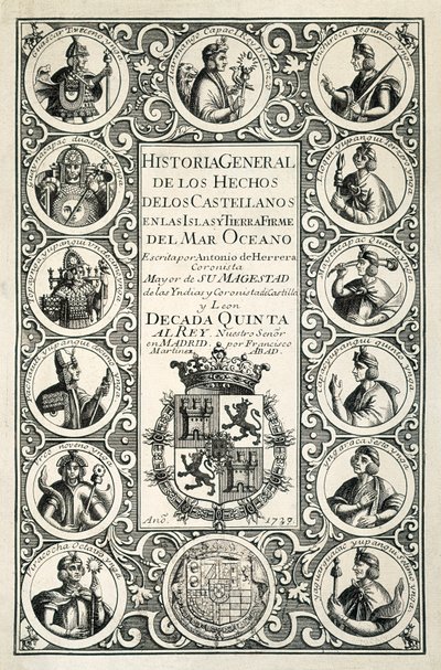 Colonies espagnoles en Amérique, gravure - Spanish School