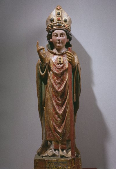 Saint Martin de Tours, fin du 14ème siècle-début du 15ème siècle - Spanish School