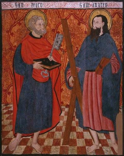 Saint Pierre et Saint André, panneau de l