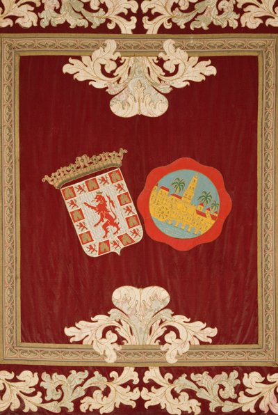 Tapisserie de la salle des mosaïques dans l