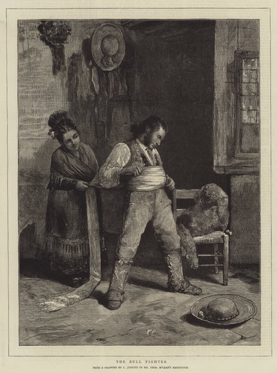 Le torero (gravure) - Spanish School