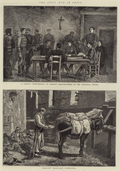 La guerre civile en Espagne - Spanish School