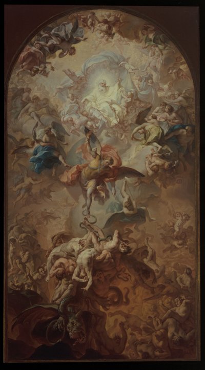La Chute des anges rebelles - Spanish School