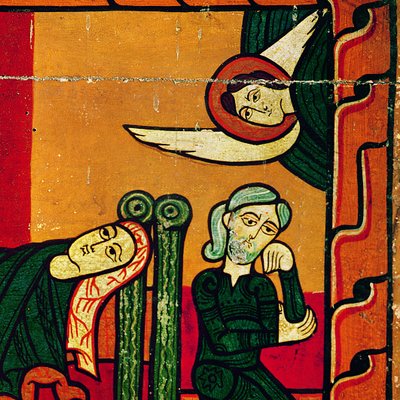 La Nativité, panneau latéral d