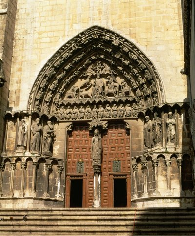 La Portada del Sarmental, transept sud, c.1235 - Spanish School