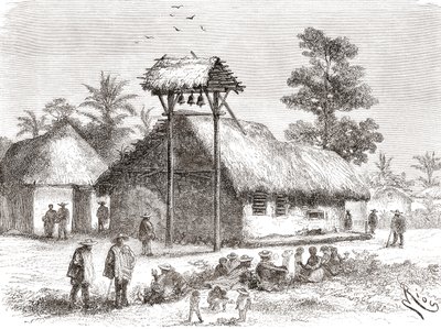 La cathédrale, Los Llanos, Venezuela - Spanish School