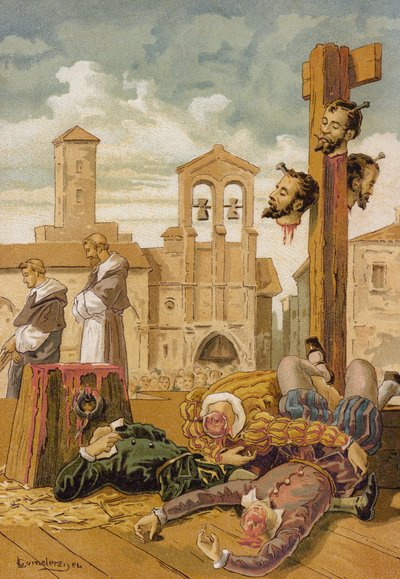 La vengeance de Charles V - Spanish School