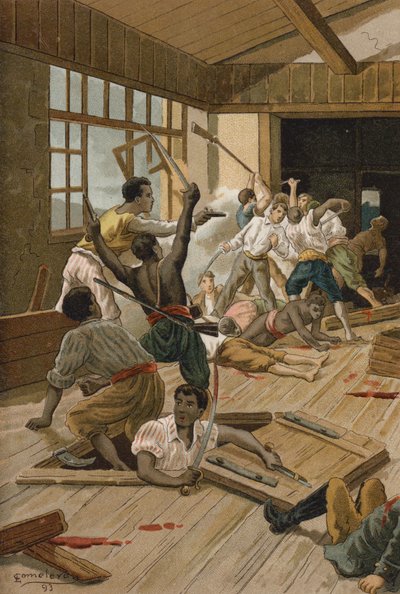 Ils ont perpétré un terrible massacre - Spanish School