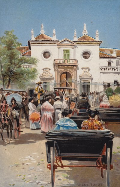 Aux taureaux - Spanish School