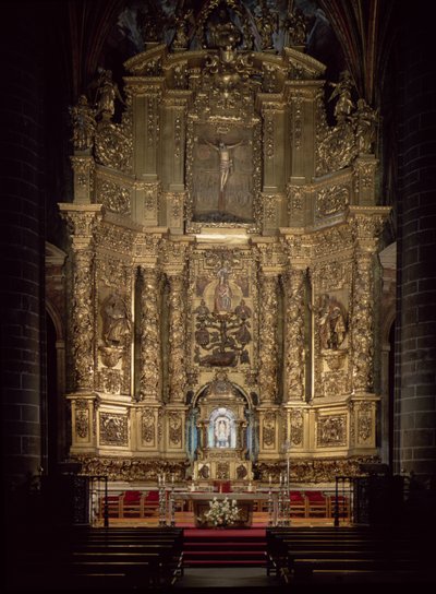 Vue du maître-autel - Spanish School