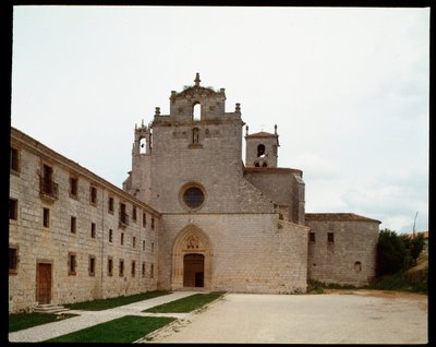 Vue du monastère de San Pedro de Cardeña où reposent les restes d