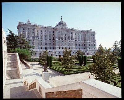 Vue du Palais Royal (1738-1755) (photographie) - Spanish School