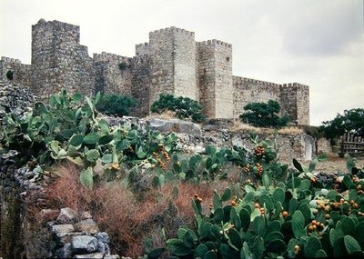 Vue du château - Spanish School