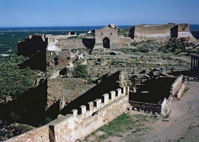 Vue du château, 8e-12e siècle - Spanish School