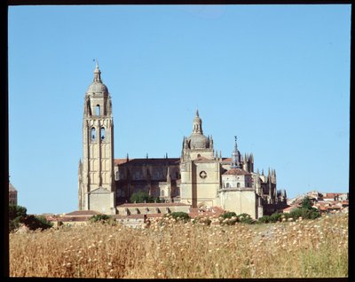 Vue de la cathédrale - Spanish School