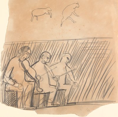 Cave of the Golden Calf : étude de musiciens et d