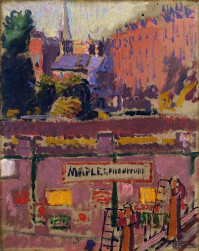 Depuis une fenêtre à Hampstead, 1911 - Spencer Frederick Gore