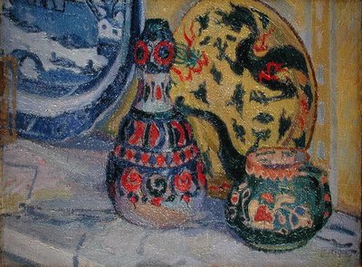 Nature morte avec figures orientales - Spencer Frederick Gore