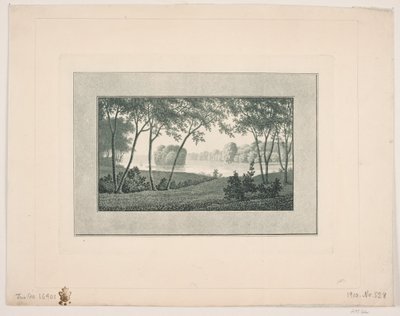 Lac de Bagsværd. Vue sur Nybro - Søren Henrik Petersen