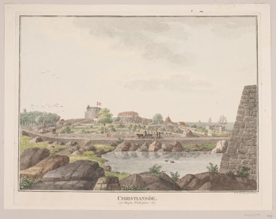 Christiansø. Vu du côté ouest - Søren L. Lange