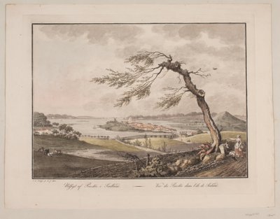 Vue de Præstø en Sjælland - Søren L. Lange