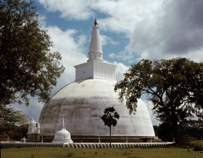 Vue du stupa de Ruwanwelisaya - Sri Lankan School
