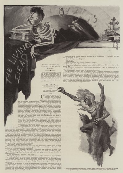 Illustration pour Les Morts-Vivants, par Outram Tristram - St. George Hare