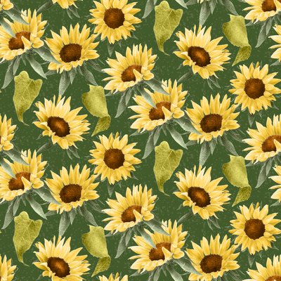 Motif de tournesols, 2020 - Stacy Hsu