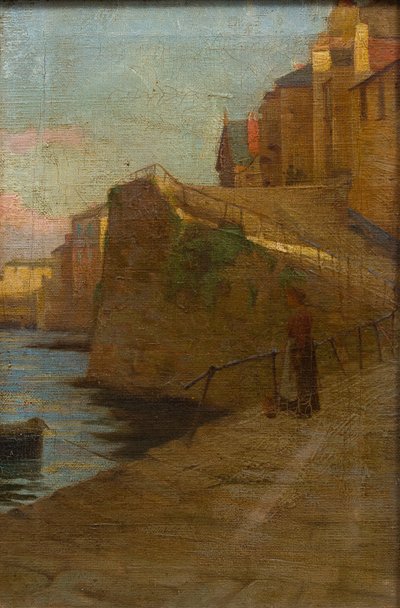 Figure sur Newlyn Slip - Stanhope Alexander (school of) Forbes