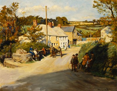 Un village cornique - Stanhope Alexander Forbes
