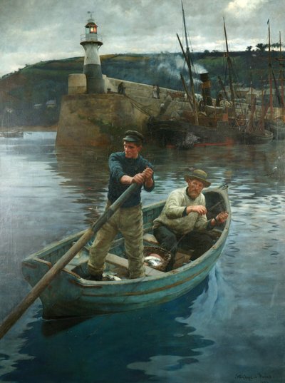 Le Phare de Newlyn, Cornouailles - Stanhope Alexander Forbes