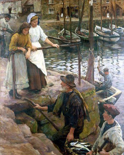 Les vieilles marches du quai - Stanhope Alexander Forbes