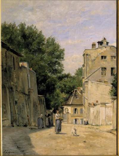 Montmartre, rue Saint Vincent - Stanislas Victor Edouard Lepine