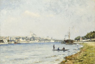 La Seine à Passy, vers 1880 - Stanislas Victor Edouard Lepine