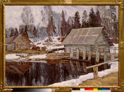 Un barrage - Stanislav Joulianovitch Joukovski