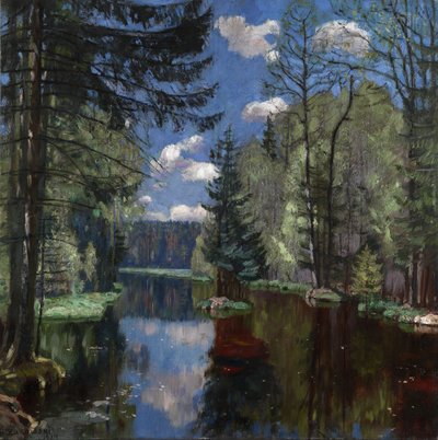 Lac forestier, 1934 - Stanislav Julianovic Zukovskij