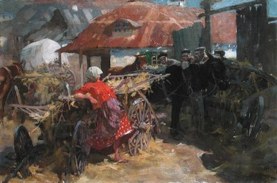 Flirt au marché - Stanislaw Bohusz Sistrzencewicz