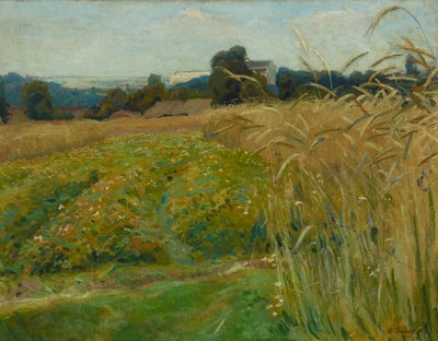 Paysage aux environs de Cracovie - Stanislaw Kamocki