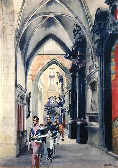 Intérieur de la Cathédrale de Wawel - Stanislaw and Kossak Wojciech Tondos