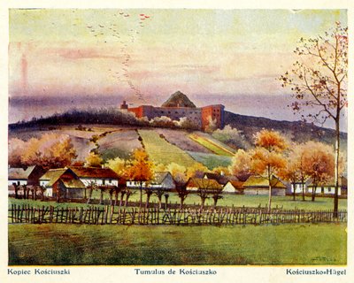 Paysage de Cracovie, Pologne, début du 20e siècle (carte postale) - Stanislaw Tondos