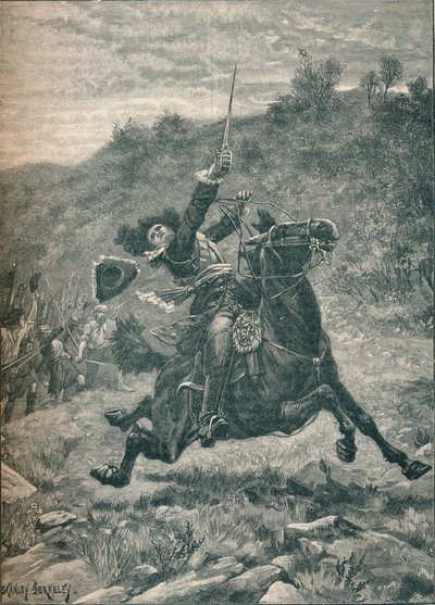 Dernière charge de Viscount Dundee à la bataille de Killiecrankie, Écosse, 1689, 1905 - Stanley Berkeley